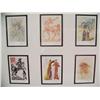 Image 2 : S. Dali. Framed Six Divine Comedy Prints.