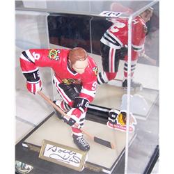 Bobby Hull Salvino Figurine in Diplay Case. Includes Original Box.