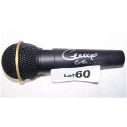 Celine Dion Handsigned Microphone.