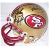Image 1 : Multi Signed 49ers Mini Helmet. Includes: John Taylor, Guy McIntyre, and Wendell Tyler.