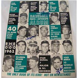 1963 Baseball and Photo and Autograph Album. Near Mint Condition. No Tears.
