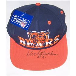 Dick Butkus Signed Chicago Bears Hat.