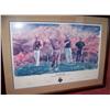 Image 1 : "The Skins Game" Lithograph. Signed by Corey Pavin, Fred Couples, Peter Jacobsen, and the artist.