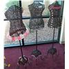 Image 1 : Three Wicker Display Torsos.