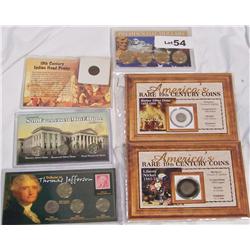 (5X The Bid) Historic US Coin Sets. Some Silver.