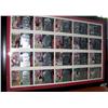 Image 1 : Custom Framed 1994 Action Packed Quarterback Club Uncut