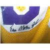 Image 2 : Earvin MAGIC Johnson Signed LA LAKERS Uniform, shorts unsigned Lot Includes photograph