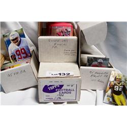 4 pc. Football Card Lot.