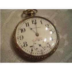 Vintage Achievement 21 Jewel Pocket Watch, 14K Gold Filled