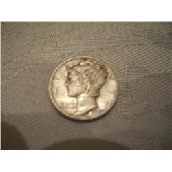 1941 Silver Mercury Dime