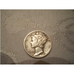 1940 Silver Mercury Dime