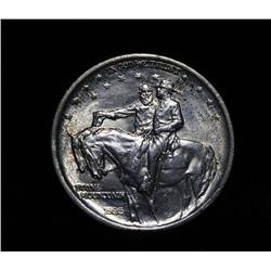 1925 Stone Mountain Memorial Commemorative 50c Grades ms64