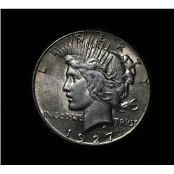 1927-p Peace Dollar $1 Grades au58