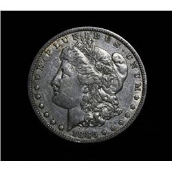 CLASHED 'E' REVERSE on an 1886-o Morgan Dollar Grading xf45