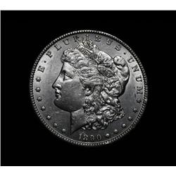 1890-cc Morgan Dollar $1 Grades ms61  VAM 3  Strongly doubled '90'