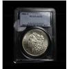 Image 1 : PCGS 1884-s Morgan Dollar graded Almost Uncirculated au53