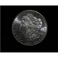 DMPL 1884-cc Morgan Dollar Grades Choice Uncirculated ms64 DMPL