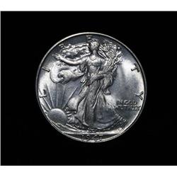1947-p Walking Liberty 50c Grades choice Uncirculated ms64