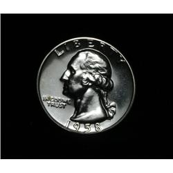 1958 Proof Washington Quarter Grades PR66