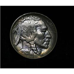 1920-d Buffalo Nickel 5c Grades Select Uncirculated ms63