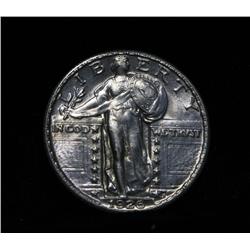 1926-p Standing Liberty 25c Grades Select Uncirculated ms65 FH