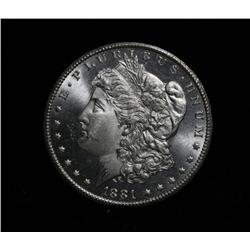 1881-cc Morgan Dollar Grades Gem Uncirculated ms66  (looks Proof Like)