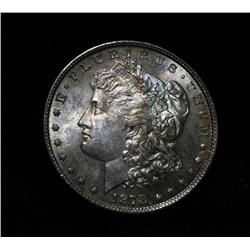 ***RARE   1878-p 8TF Morgan Dollar Grades Gem Uncirculated ms65 Rainbow Toned