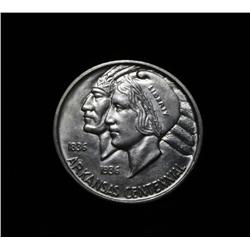 1938-d Arkansas-Robinson Commemorative Half Dollar Grades Gem Uncirculated ms65  harder date