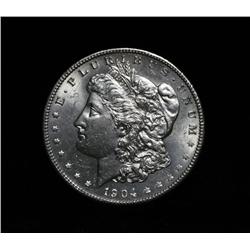 1904-p Morgan Dollar Grades Select Uncirculated ms63   VAM 6  Doubled Profile