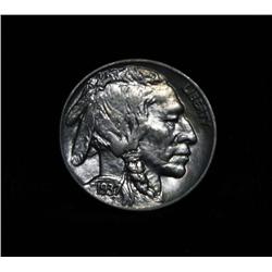 1937-p Buffalo Nickel 5c Grades Select Uncirculated ms63