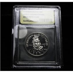 1989-s Congressional Bicentennial Proof Commemorative Half Dollar Graded PR70 DCAM