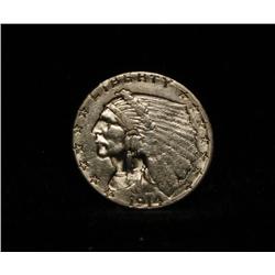 1914-d $2 1/2 Gold Indian Grades ms61