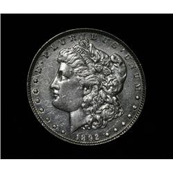 1892-p Morgan Dollar $1 Grades au details net xf