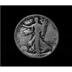 1919-s Walking Liberty Half Dollar grades good