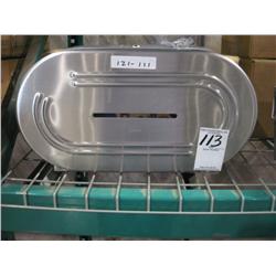 NEW BRADLEY MOD: 5425-SL0000 JUMBO DOUBLE TOILET TISSUE DISPENSER