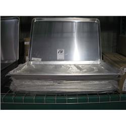 NEW FULL SIZE ALUMINUM SHEET PANS (X12)