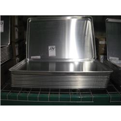 NEW FULL SIZE ALUMINUM SHEET PANS (X12)