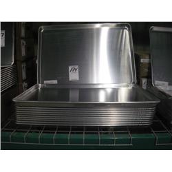 NEW FULL SIZE ALUMINUM SHEET PANS (X12)