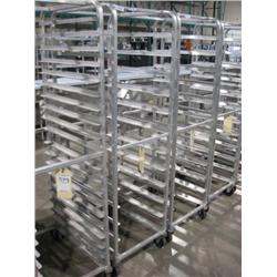 WINHOLT 12 SLOT ALUMINUM PAN RACK