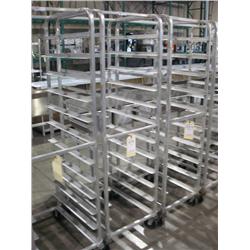 WINHOLT 12 SLOT ALUMINUM PAN RACK