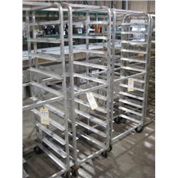 WINHOLT 10 SLOT ALUMINUM PAN RACK
