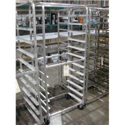WINHOLT 12 SLOT ALUMINUM PAN RACK