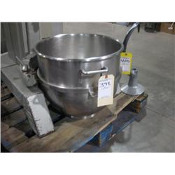 60QT S/S BOWL FOR HOBART MIXER