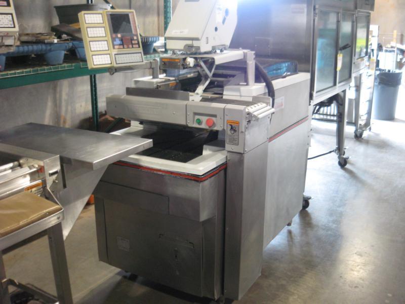 HOBART MOD: UWS AUTOMATIC MEAT WRAPPER W ULTIMA SCALE SYSTEM