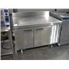 Image 1 : MCCALL 48" REFRIGERATED MAKE TABLE W BACKSPLASH