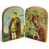 Image 2 : GREEK & BRAZIL ICONS BUTTERFLY WING ART