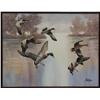 Image 1 : LARGE ORIGINAL PAINTING BY LEE REYNOLDS OF DUCKS