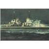 Image 2 : SIGNED OIL PAINTING OF BRITISH NAVAL SHIP