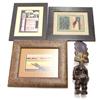 Image 1 : AFRICAN PRINTS BY J RANDY SMITH & FERTILITY STATUE