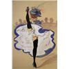 Image 3 : ORIGINAL MOULIN ROUGE WATERCOLOR BY ALICE HUERTAS